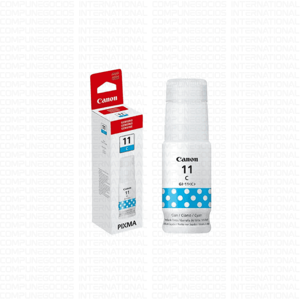 TINTA CANON GI-11(C) CYAN 70 ML, 4534C001AA