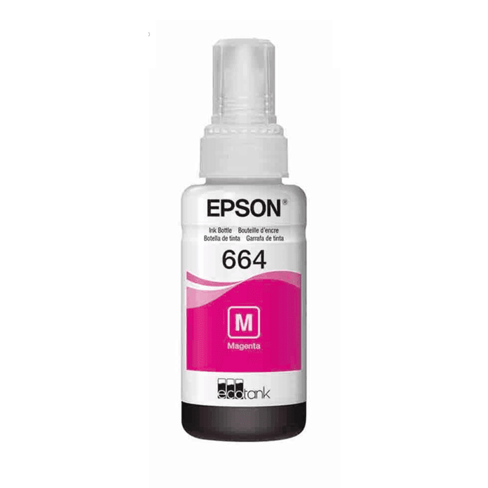 TINTA EPSON 664 MAGENTA (C13T66432A) 70ML - Imagen 2