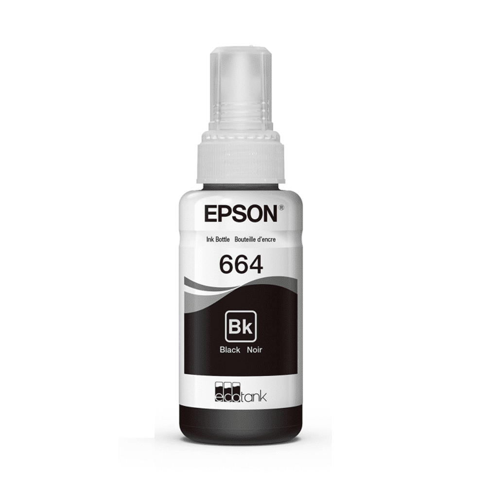 TINTA EPSON 664 BLACK (C13T66412A) 70 ML - Imagen 2