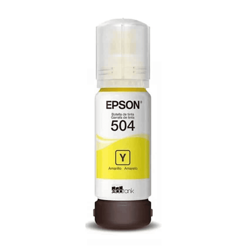TINTA EPSON T504 YELLOW (C12T03N42A) 70 ML - Imagen 2