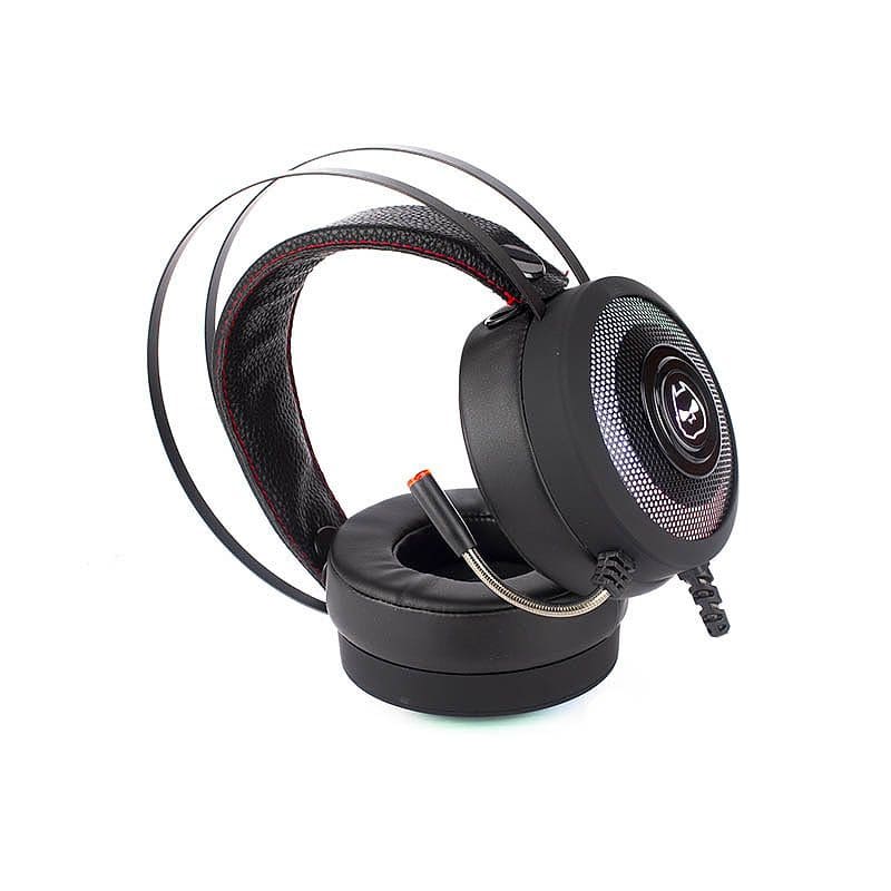 AUDIFONO GAMING HALION HA-Z50 CON MICROFONO LUCES RGB USB - Imagen 2