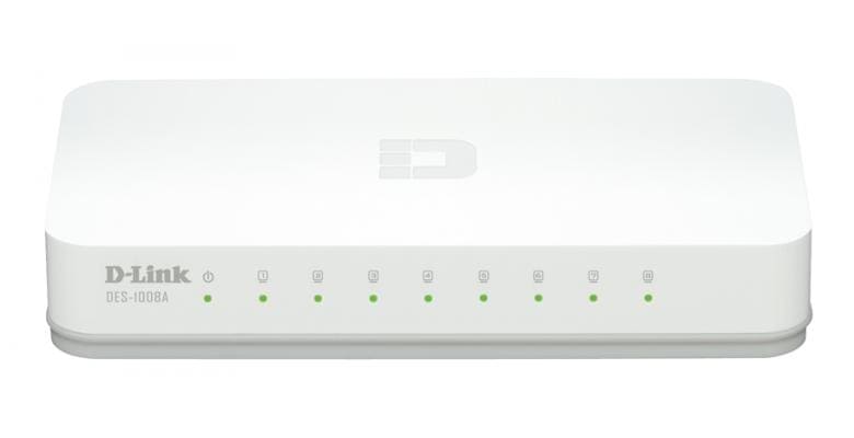 SWITCH D-LINK DES-1008C DE 8 PUERTOS 10/100 MBPS RJ45 - Imagen 3