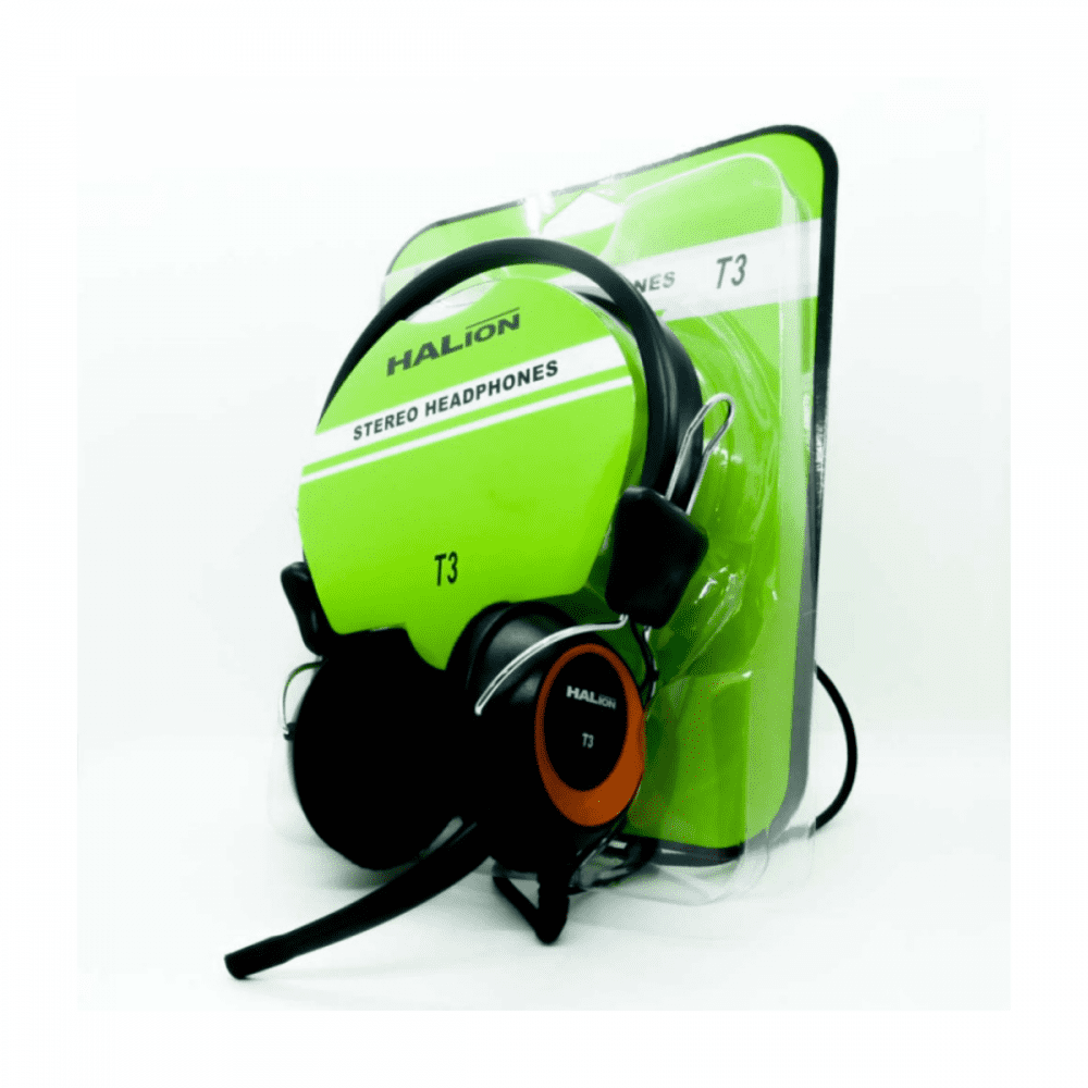 AUDÍFONO HALION T3 CON MICRÓFONO, CONTROL DE VOLUMEN Y CONEXIÓN CON CABLE - Imagen 2