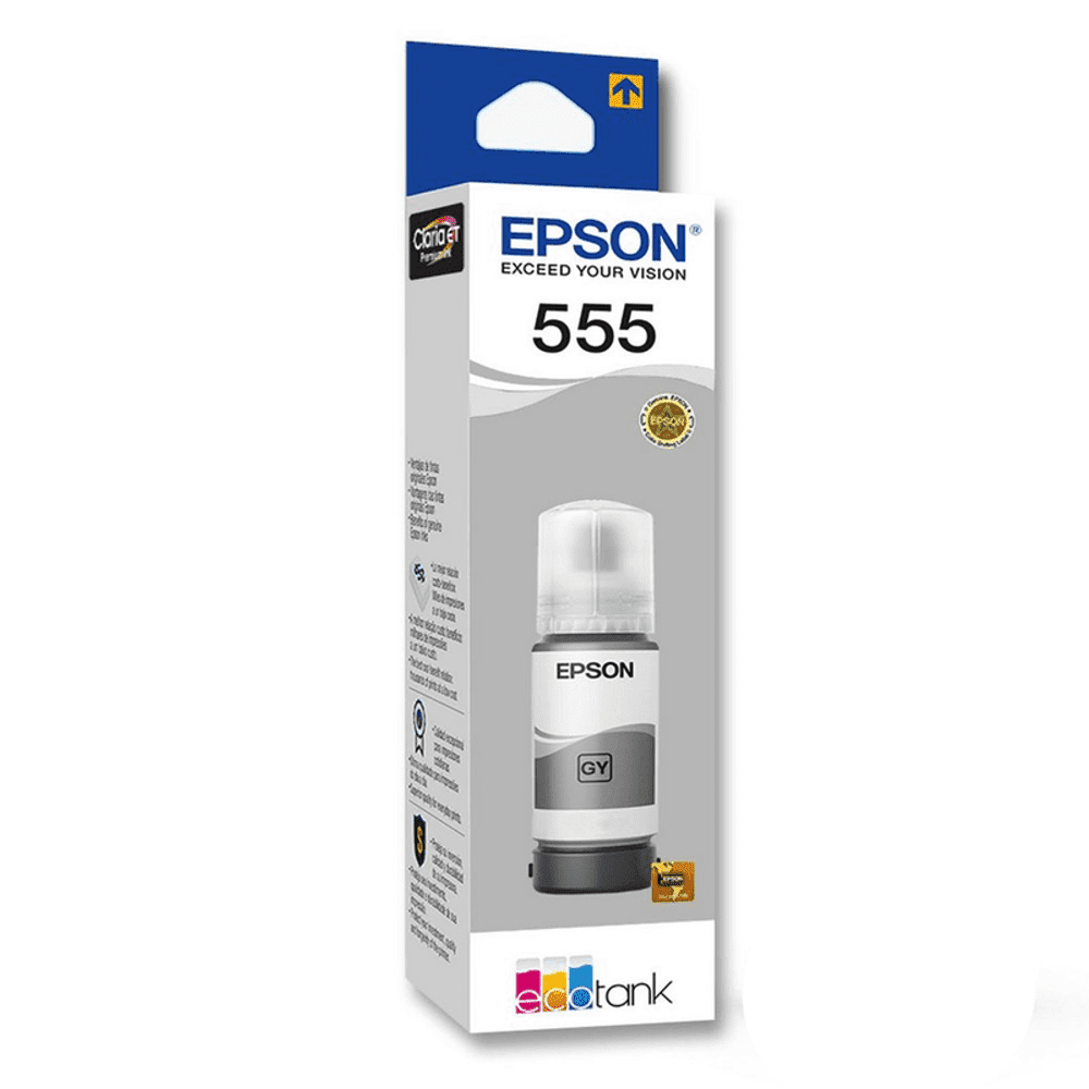 TINTA EPSON 555 GRAY (C13T06Y52A) 70 ML - Imagen 2