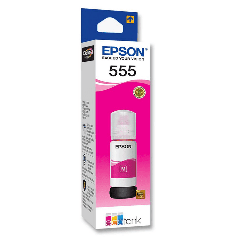 TINTA EPSON 555 MAGENTA (C13T06Y32A) 70 ML - Imagen 2