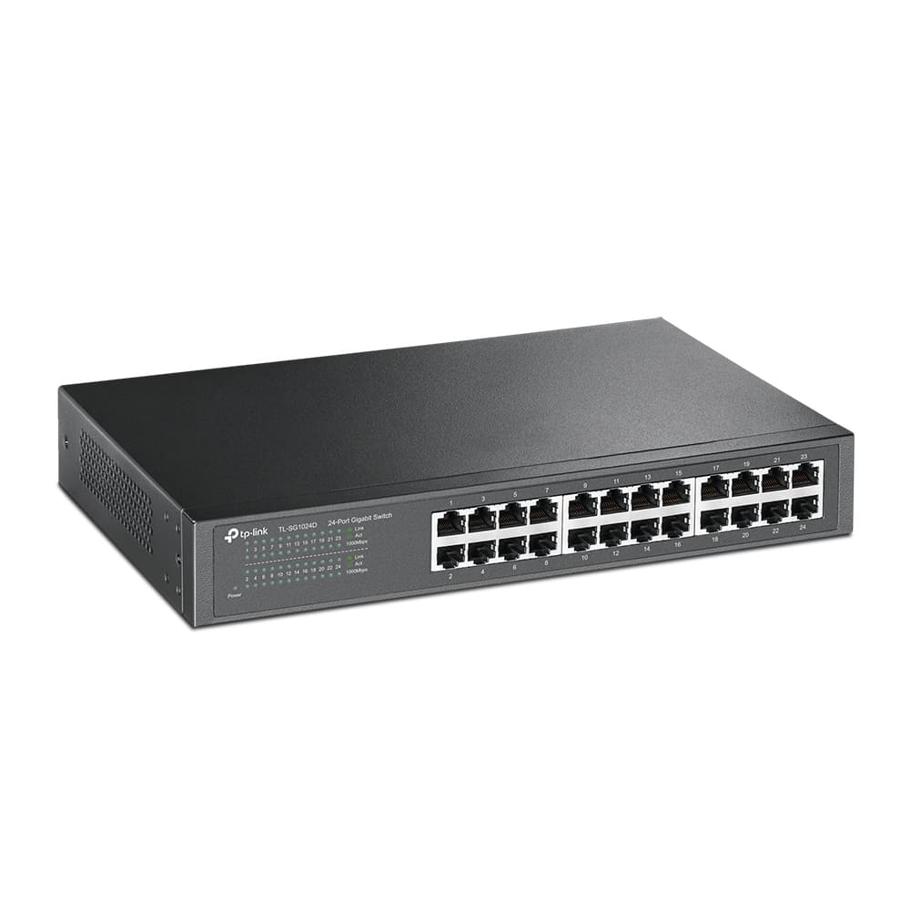 SWITCH TP-LINK TL-SG1024D DE 24 PUERTOS GIGABIT 10/100/1000 MBPS METÁLICO PN:1730502267 - Imagen 3
