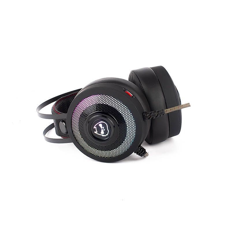 AUDIFONO GAMING HALION HA-Z50 CON MICROFONO LUCES RGB USB - Imagen 3