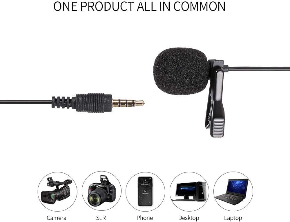 MICROFONO LAVALIER GL-119 CONDENSADOR OMNIDIRECCIONAL - Imagen 3