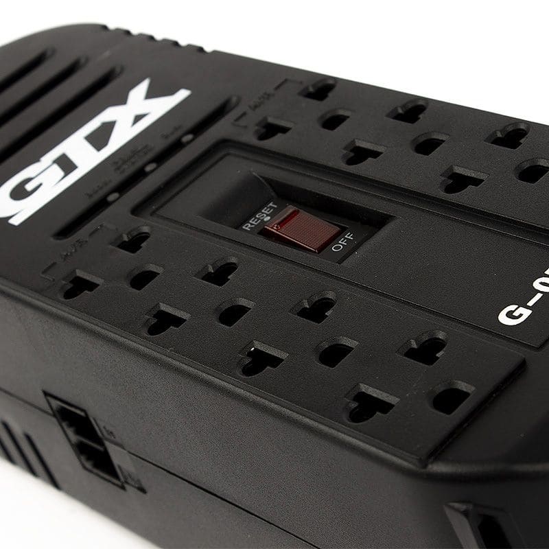 ESTABILIZADOR HALION GTX G-05 1200VA/600W DE 8 TOMAS - Imagen 2