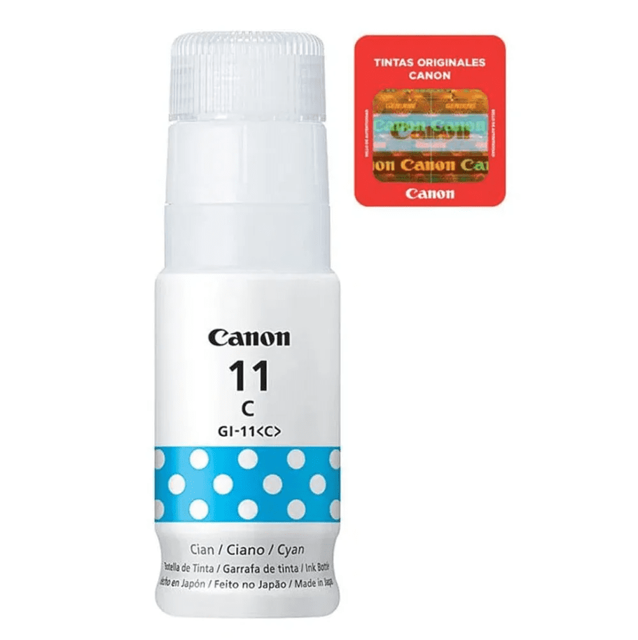TINTA CANON GI-11(C) CYAN 70 ML, 4534C001AA - Imagen 3