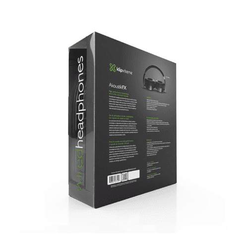 AUDIFONO KLIP XTREME AKOUSTIKFX KHS-851BK CON MICROFONO CONEXIÓN A CABLE - Imagen 3