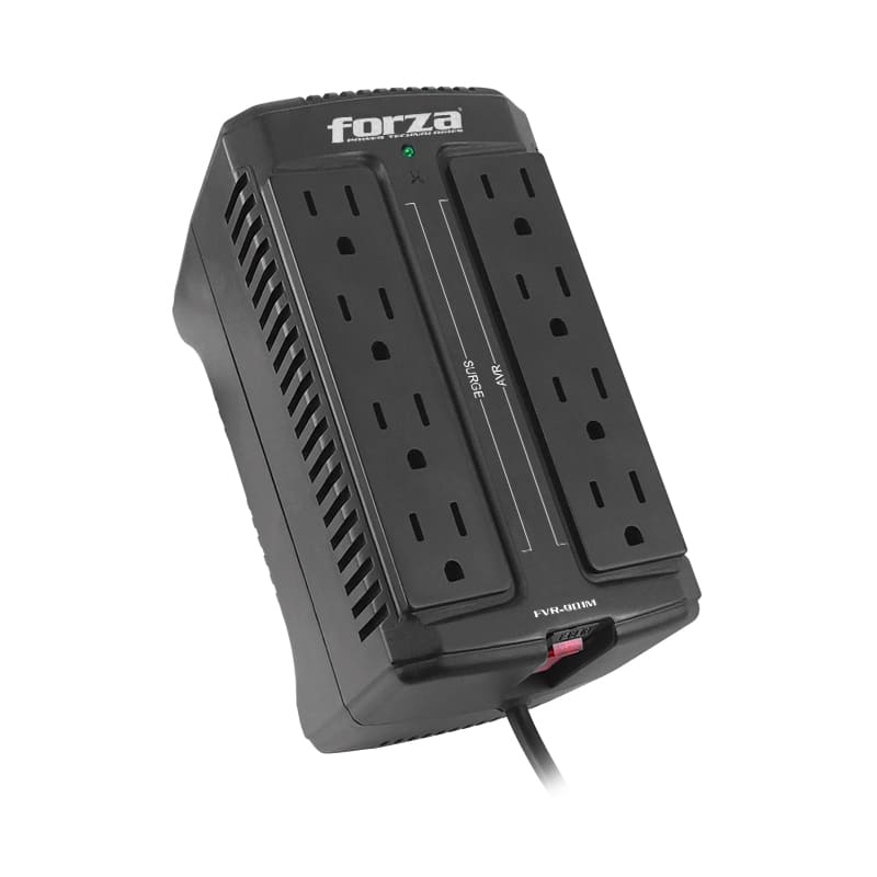 ESTABILIZADOR FORZA 900VA/450W FVR-902 8 TOMAS 220V - Imagen 4