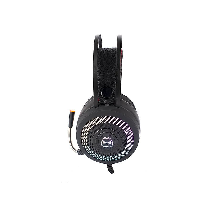 AUDIFONO GAMING HALION HA-Z50 CON MICROFONO LUCES RGB USB - Imagen 4
