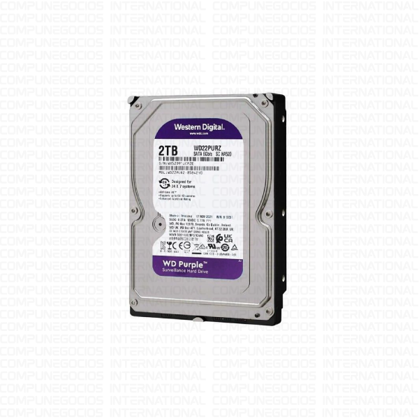 DISCO DURO WESTERN DIGITAL SC HA520 SATA 2TB WD22PURZ
