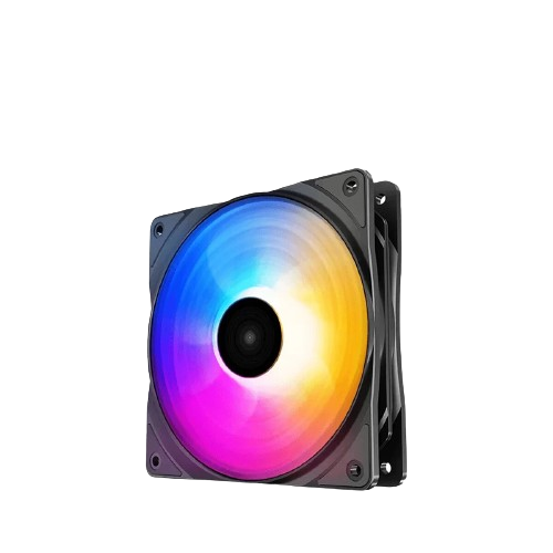 COOLER PARA CASE DEEPCOOL RF120FS 120mm LED 3 COLORES - Imagen 2