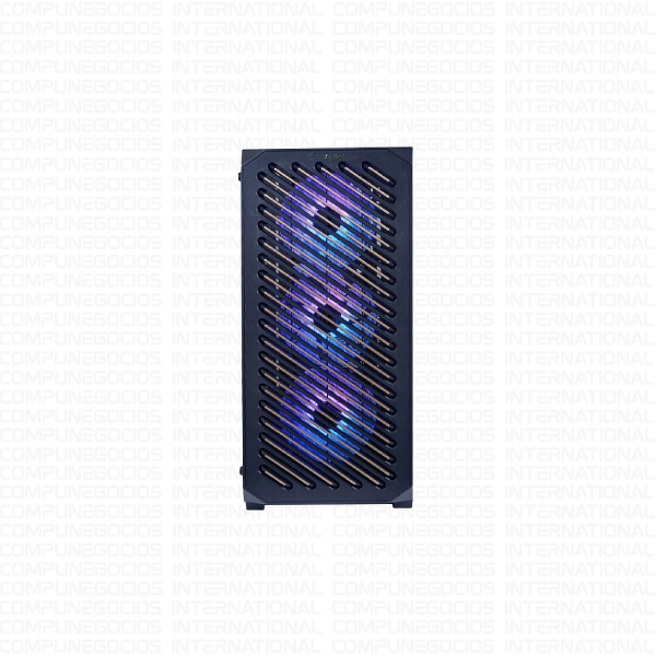 CASE GAMER HALION ARIES 03 PANEL LATERAL VIDRIO FUENTE 600W 4 FAN RGB NEGRO