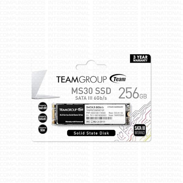 SSD TEAMGROUP 256GB M.2, MS30, SATA III 6GB/S