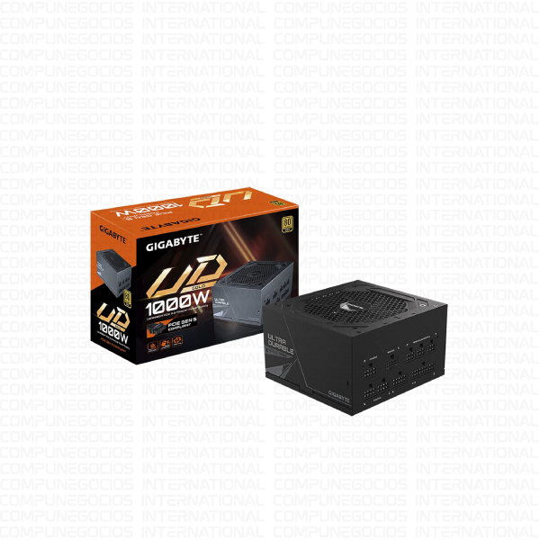 FUENTE GIGABYTE GP-UD1000GM PG5, 1000W, MODULAR, 80 PLUS GOLD CERTIFIED, ATX