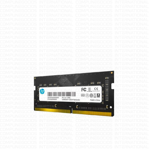 MEMORIA RAM HP 8GB S1 SERIES DDR4 3200MHZ SODIMM P/N 2E2M5AA#ABB