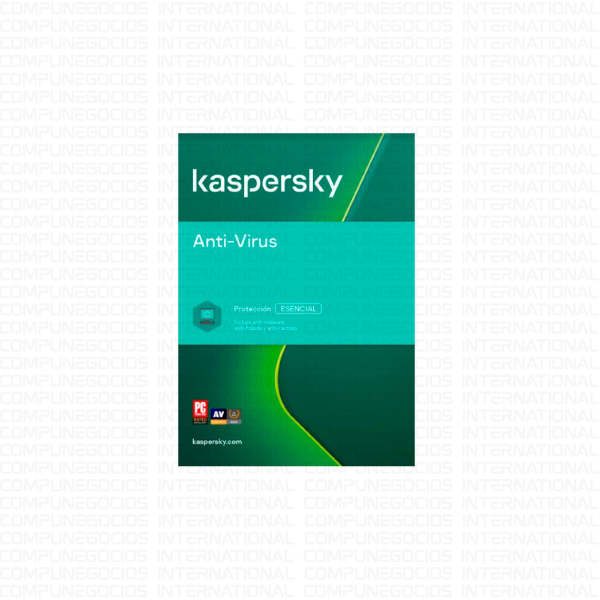 ANTIVIRUS KASPERSKY LICENCIA 1 AÑO PARA 3 DISPOSITIVOS
