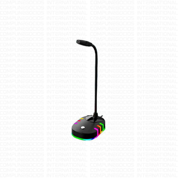 MICROFONO AVATEC CMP-1001B CON EFECTO RGB CAMBIABLE