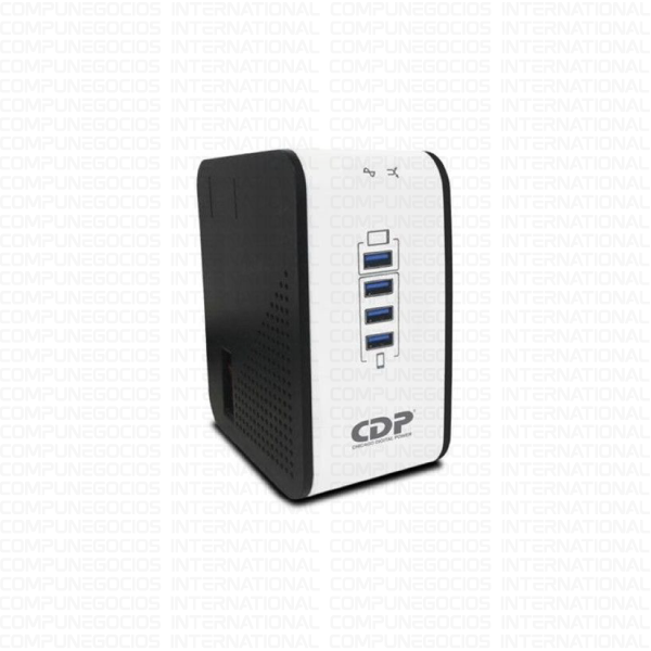 ESTABILIZADOR CDP R2CU-AVR1008i 1000VA/500W, 8 TOMACORRIENTES