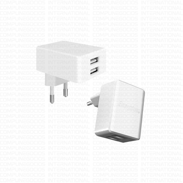 CARGADOR ENERGIZER ACA2BEUHWH3 VIAJERO 2 PUERTOS USB 5V