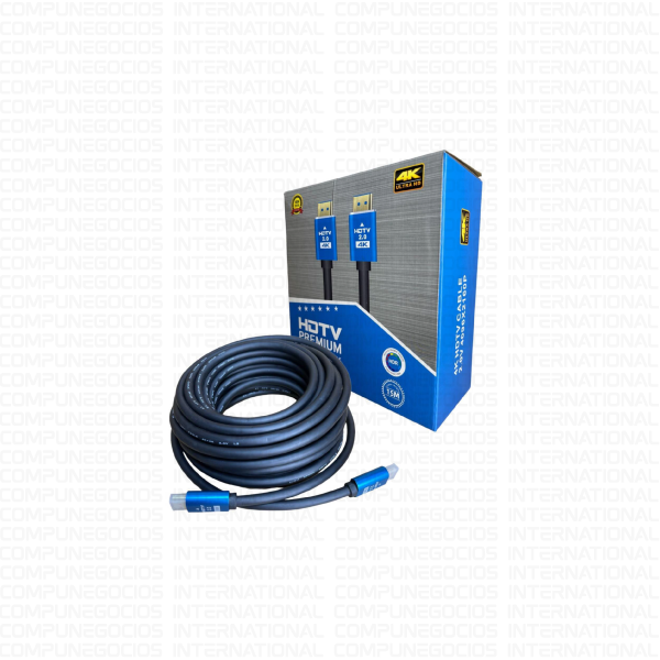 CABLE HDMI 2.0 15 METROS 4K ULTRA HD 60HZ 2160P