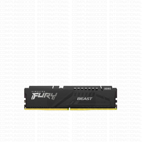 MEMORIA RAM KINGSTON FURY BEAST 16GB DDR5 DIMM 4800 MT/S