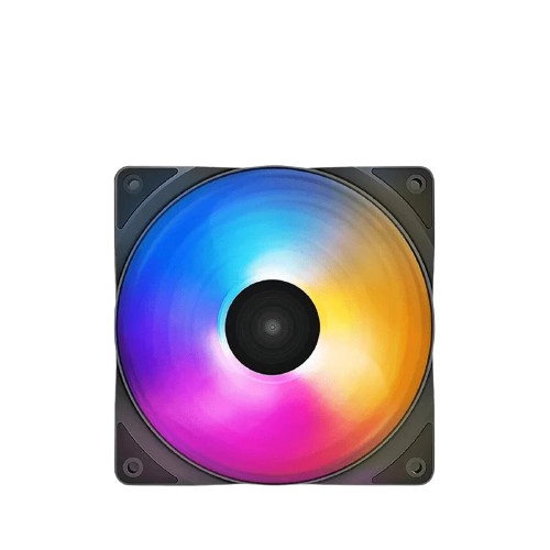 COOLER PARA CASE DEEPCOOL RF120FS 120mm LED 3 COLORES - Imagen 3