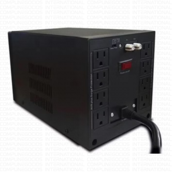 ESTABILIZADOR CDP R-AVR2408i 2400VA/1800W, 8 TOMACORRIENTES - Imagen 2