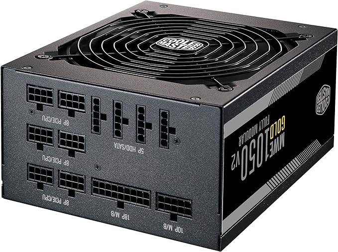 FUENTE DE PODER COOLER MASTER 1050W MWE GOLD V2 MPE-A501-AFCAG-3U2 80 PLUS GOLD | PCIE 5.0 - 12VHPWR | FULL MODULAR - Imagen 2