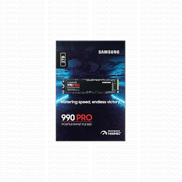 UNIDAD EN ESTADO SOLIDO SAMSUNG 990 PRO 2TB M.2 NVMe