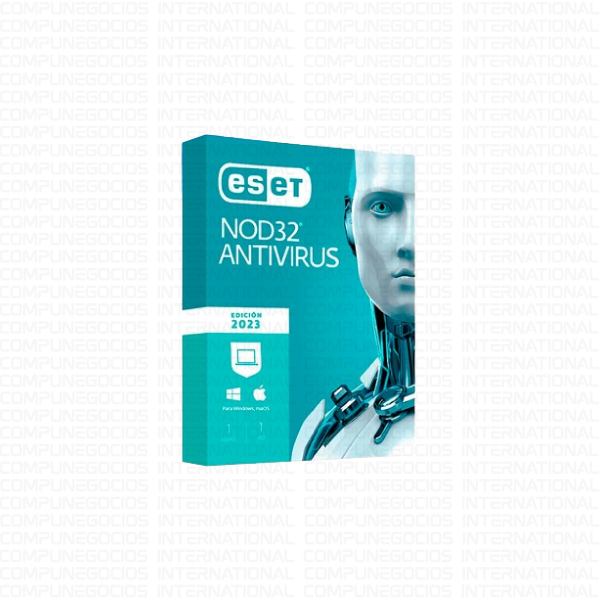 ANTIVIRUS ESET NOD32 WINDOWS MACOS PARA 1 EQUIPO EDICIÓN 2023