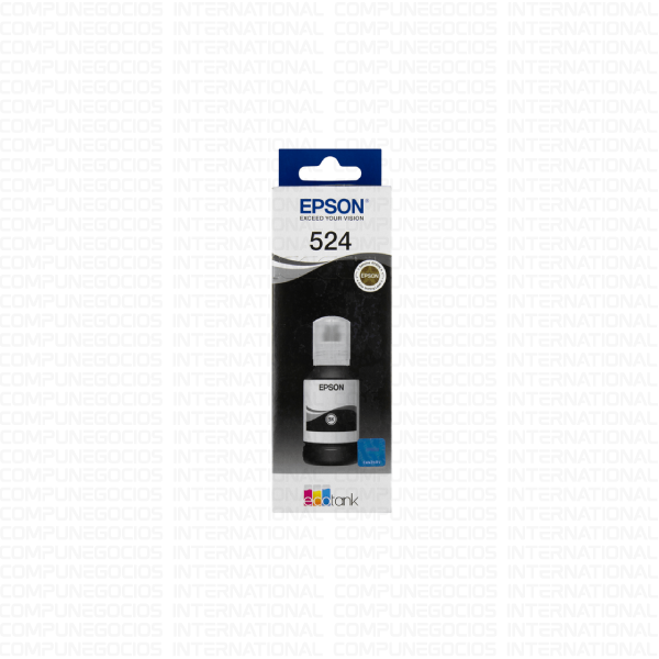 TINTA EPSON 524 (T524120) NEGRO 127 ML P/L6580/L15150/L15160
