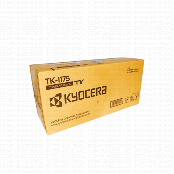 TONER KYOCERA TK-1175 NEGRO 12.000 PAGINAS ECOSYS M2640IDW