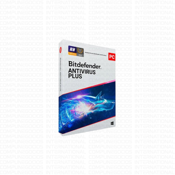 BITDEFENDER ANTIVIRUS PLUS 1 PC 1 AÑO