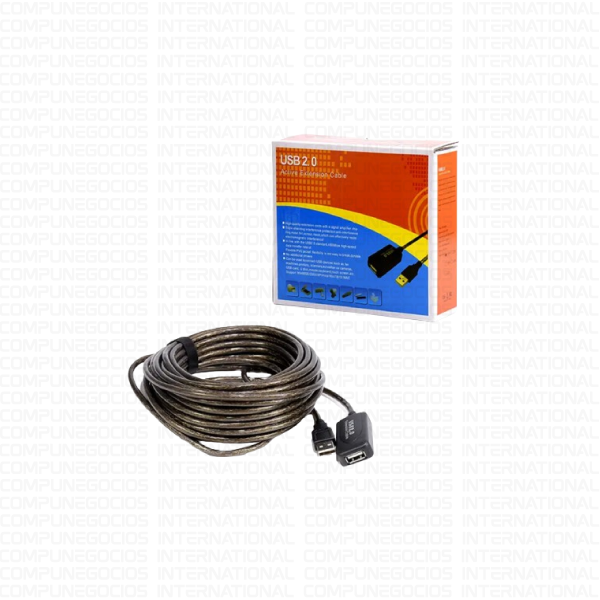 EXTENCIÓN USB 5 METROS CON BOOSTER DELCOM