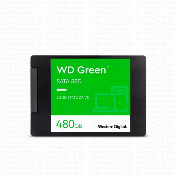 UNIDAD DE ESTADO SOLIDO WESTERN DIGITAL SSD 2.5 GREEN 480GB