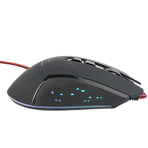 MOUSE GAMER HALION RAIDER HA-M939 RGB 7B USB DPI 8000 CABLE 1.5M - Imagen 4