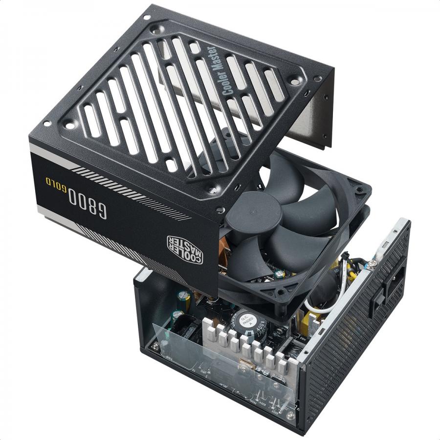FUENTE DE PODER COOLER MASTER G800 80 PLUS GOLD 800W P/N: MPW-8001-ACAAG-U2 - Imagen 3