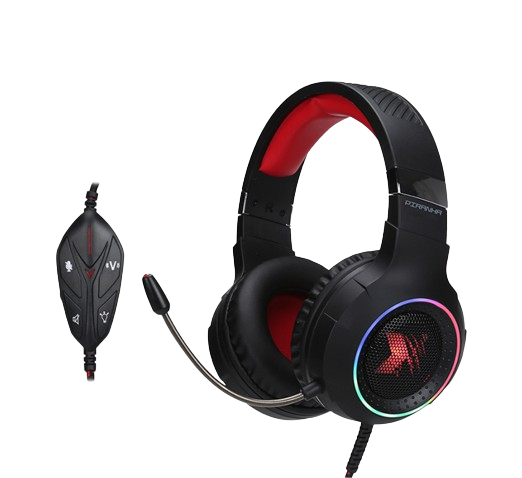 AUDÍFONO GAMER XBLADE PIRANHA GXB-ES9280 RGB CON MICRÓFONO USB ILUMINADO - Imagen 3