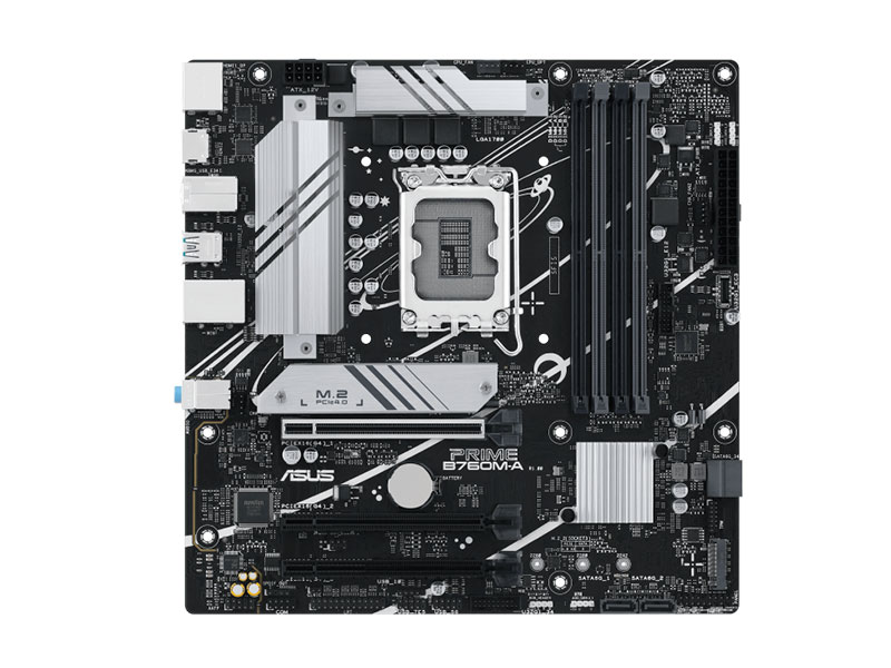 MOTHERBOARD ASUS PRIME B760M-A LGA1700 DDR5 - Imagen 2