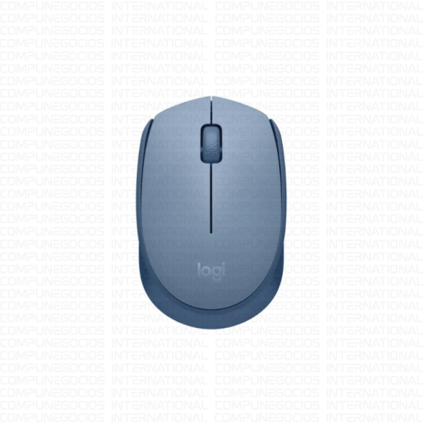 MOUSE INALAMBRICO LOGITECH M170 GRIS AZULADO