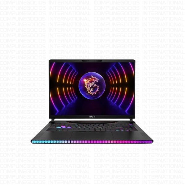 LAPTOP MSI RAIDER GE68HX 13VF, INTEL CORE i9-13950HX, RAM 32GB, SSD 1TB PCle, Video 8GB NVIDIA GEFORCE RTX 4060, LED 16" FHD, WINDOWS 11