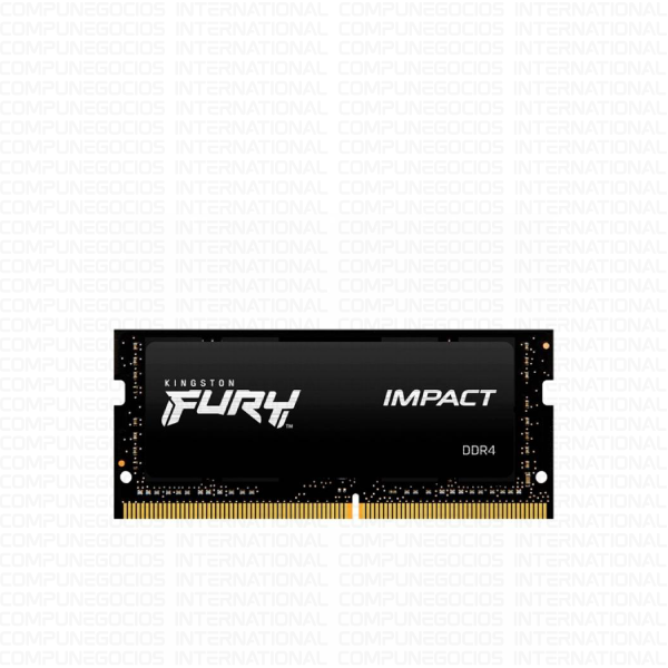MEMORIA RAM KINGSTON FURY IMPACT DDR4 8GB 3200MHZ SODIMM