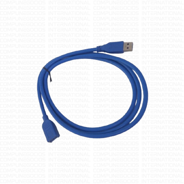EXTENSIÓN DE CABLE USB ATICK AZUL 3.0 1.5M M/F USB-F14B