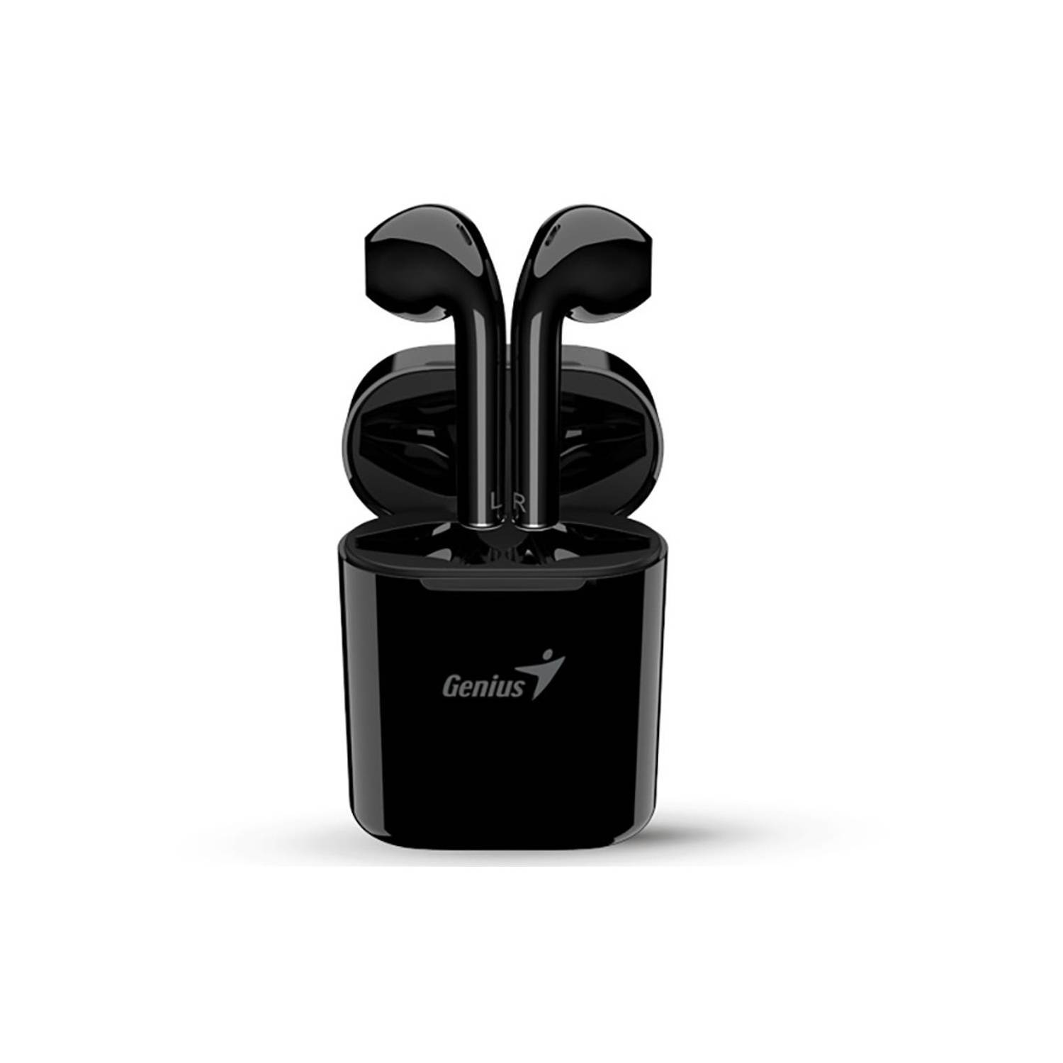 AUDIFONO INALAMBRICO CON MICROFONO GENIUS HS-M900BT TRUE BT NEGRO - Imagen 4