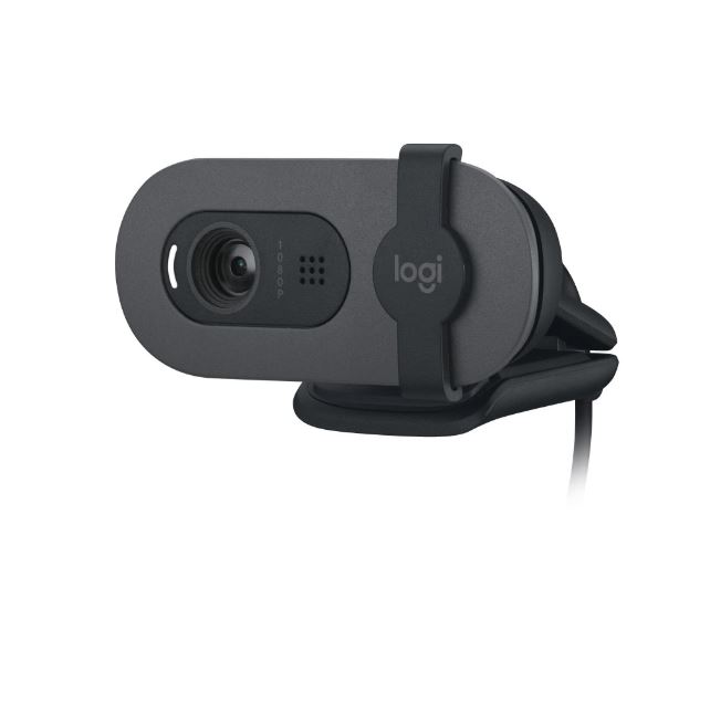 CÁMARA WEB LOGITECH BRIO 100 FULL HD 1080P GRAFITO CON TAPA DE PRIVACIDAD Y MICRÓFONO INTEGRADO - Imagen 4