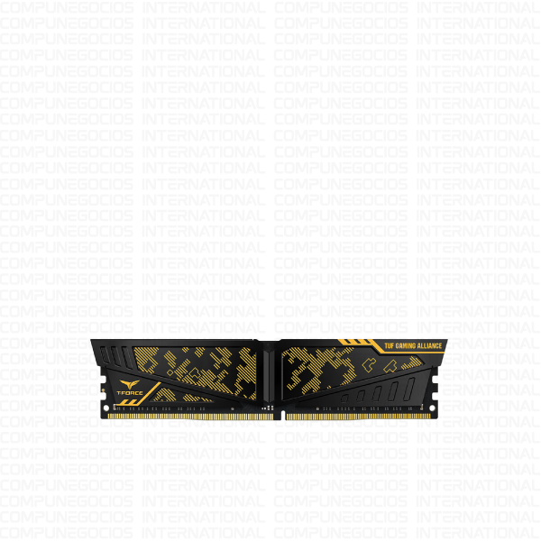 MEMORIA RAM TEAMGROUP T-FORCE VULCAN TUF GAMING ALLIANCE 16GB DDR4 3200MHZ